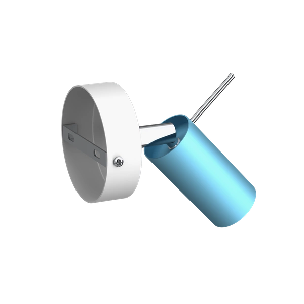 Kinkiet PRESTON BLUE/WHITE 1x mini GU10