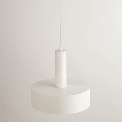 Lampa Sigma VITRUM koło biały 40815