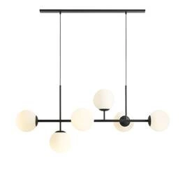 Aldex LAMPA WISZĄCA FIN 6 BLACK E27 | Czarny 1120K1