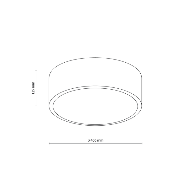 LIVO BLACK M 3XE27 IP54