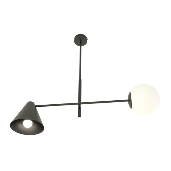 Lampa sufitowa Emibig HERMES 2 Czarny 1347/2