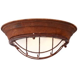 Lampa sufitowa plafon Typhoon Brilliant 2x30W Miedziany Metal