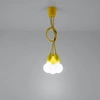 Lampa Wisząca DIEGO 3, PCV Żółta, E27 60W, SL.0579