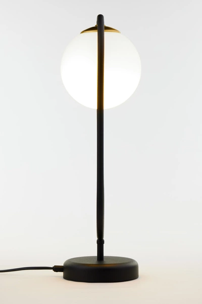 Nowoczesna Lampka biurkowa IGON wys. 49cm 1xE14 11W IP20 | Złoty