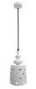 Lampa wisząca HAMP 31-51905 biała 1x60W E27