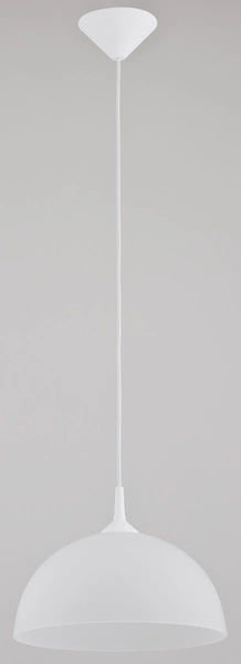 Lampa wisząca ALFA MURANO 2 BIAŁA 1xE27 30cm | 14411