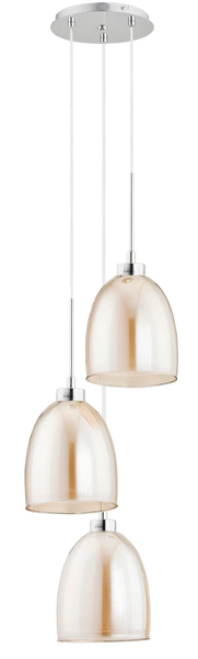 Lampa wisząca ALFA RONDA HERBACIANA 3xE27 34cm | 60142