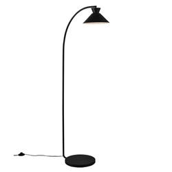 Lampa stojąca DIAL E27 40W Metal | Czarny