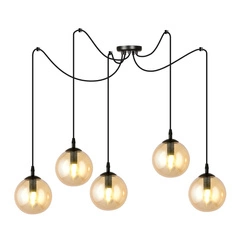 Lampa wisząca Emibig GIGI 5 BL MIODOWY 938/5
