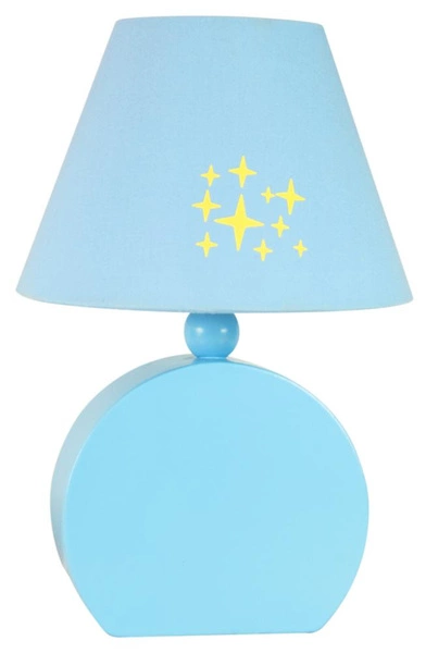 Lampa stołowa/nocna OFELIA 41-62461 niebieska 1x40W E14 do dziecięcego pokoju