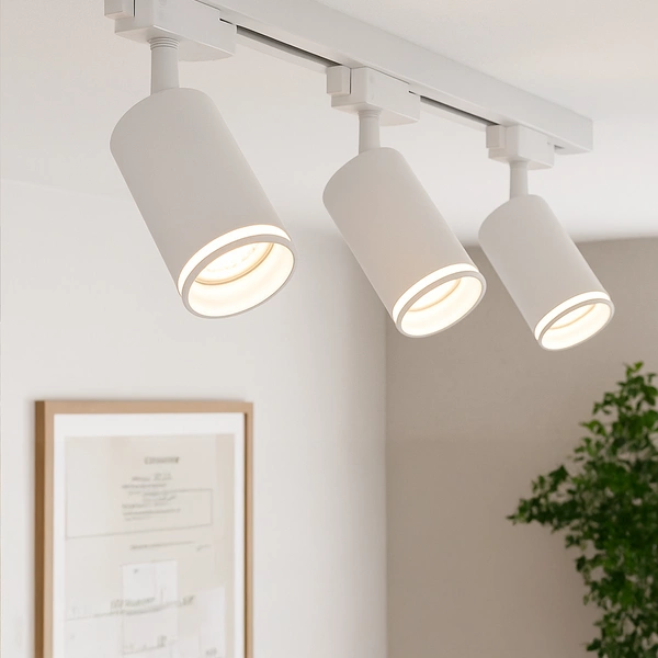 Oprawa Pipe Ring Track Biały 1xGU10