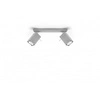 Designerska lampa sufitowa MERIDA 2 SL.0456 Szara 2xGU10