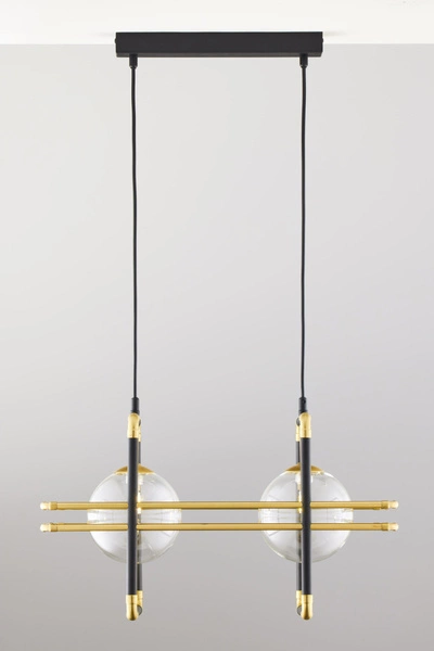 Nowoczesna Lampa wisząca FIORI wys. 115cm 2xG9 14W IP20 | Złoty