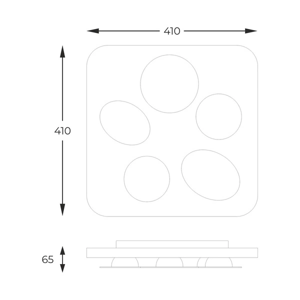 A0563-05H-S8TH CONSTELLATION LAMPA ŚCIENNA