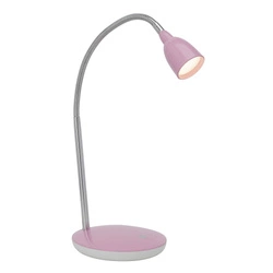 Lampa stojąca Brilliant Anthony x Chrom Satynowany Plastik/Metal
