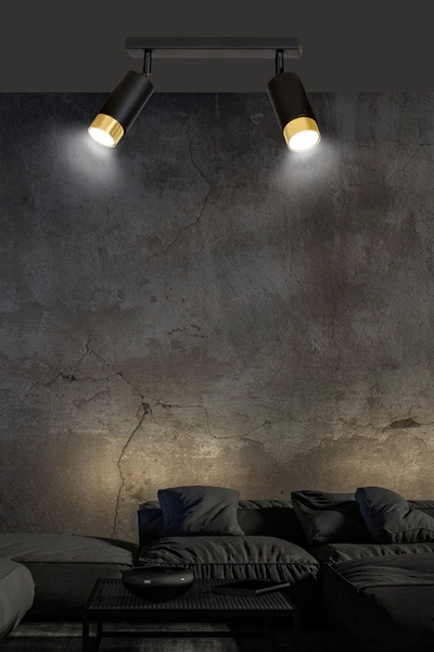 Lampa sufitowa Emibig HIRO 2 BL/GOLD 965/2