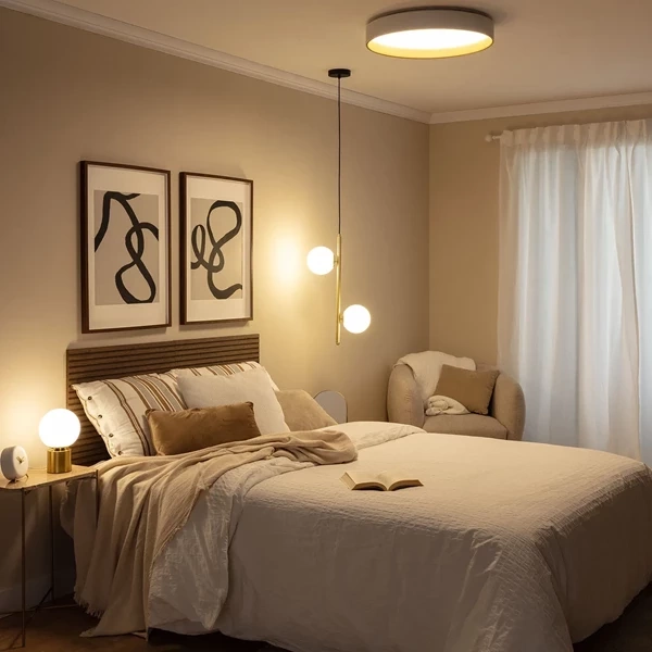 Plafon LED 31W Okrągły 50cm 3 Barwy Świecenia CCT Abruzzo Roma