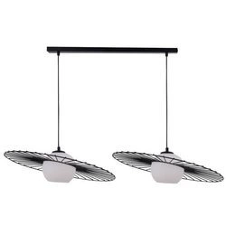 Nowoczesna lampa wisząca szklane kule SOL 2 czarny 32040