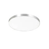 Lampa sufitowa plafon okrągły SIERRA LED 60W śr. 60cm | srebrny