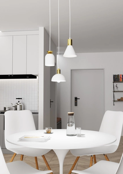 Lampa wisząca Emibig FOX 3 PREM WH 1403/3PREM