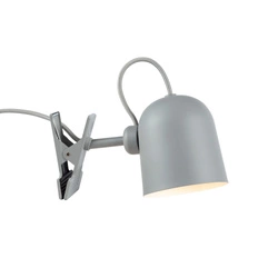 Lampa z zaciskiem ANGLE GU10 15W Metal | Szary