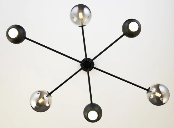 Nowoczesny Żyrandol MOKA wys. 47-69cm 3xG9 3xGU10
14W IP20 | Czarny