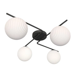 Lampa sufitowa Emibig VESPA 4 BL OPAL 1395/4