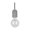 Lampa Wisząca Amory 3xE27 Max.60W Szary Beton/Czarny Kabel Tkaninowy 9779336R