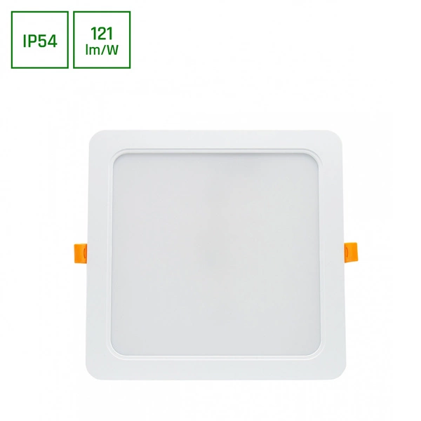 DURE 3 DOWNLIGHT 24W WW 230V 110st IP54 IK06 220x220x34 BIAŁY kwadratowa zasilacz zintegrowany