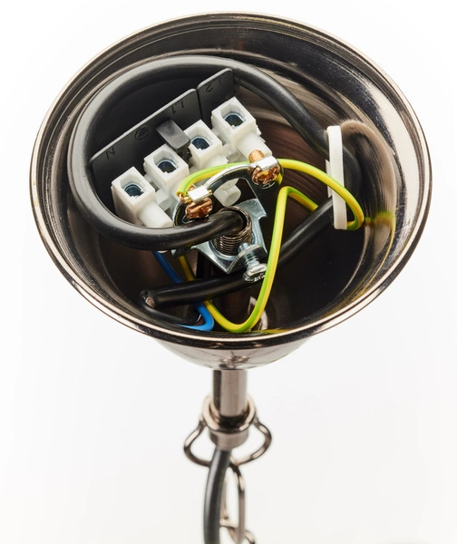 Nowoczesny Żyrandol BRILLANTE wys. 105cm 6xG9 14W IP20 | Czarny