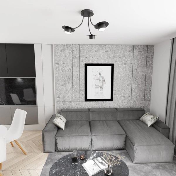 Lampa wisząca Emibig ENSO 3 BL 1445/3