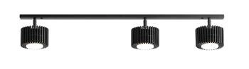 Aldex PLAFON TULL 3 (1+2) BLACK 1128PL_E1