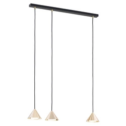 Lampa wisząca Emibig ELIT 3 BL GOLD 1329/3