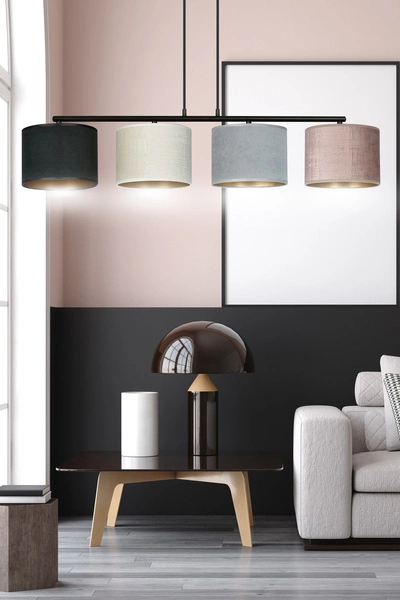 Lampa wisząca Emibig HILDE 4 BL MIX 1055/4