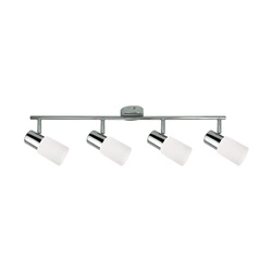 Lampa Sufitowa Kira 4xE14 Max.40W Chrom Metal/Białe Szkło 2220427