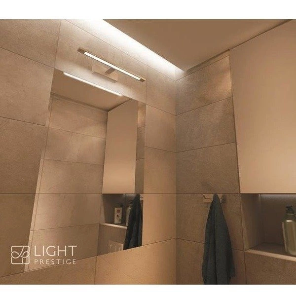 Duży kinkiet łazienkowy nad lustro ISLA LED 96cm chrom