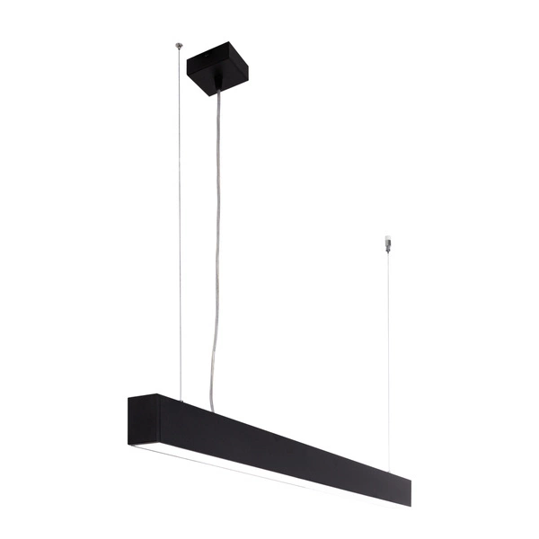 Liniowa lampa wisząca Italux Traversi RX Suspended 114 Black 3000K PRD-5470-114-BK-830-PN