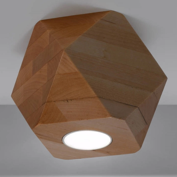 Kinkiet WOODY 1 naturalne drewno SL.1009