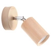 Kinkiet BERG, SL.0701, naturalne drewno, 1x40W GU10