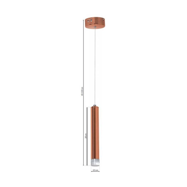 Lampa wisząca COPPER I LED