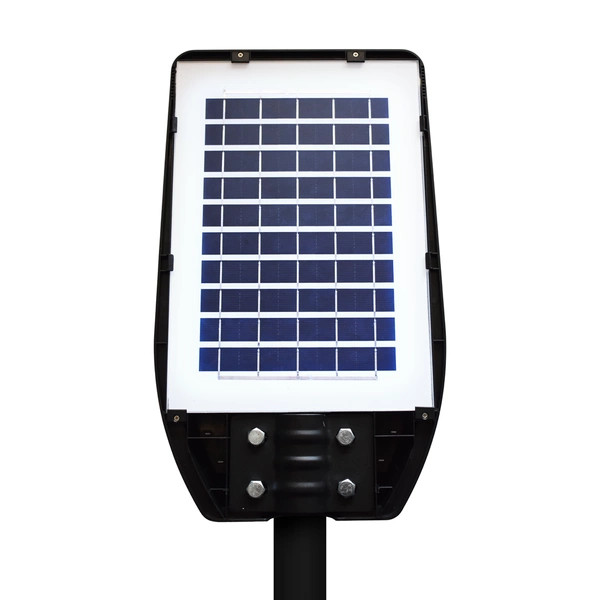 Latarnia solarna Via, czarna, 50W LED, barwa zimna 6000K, 500lm, EKO9093