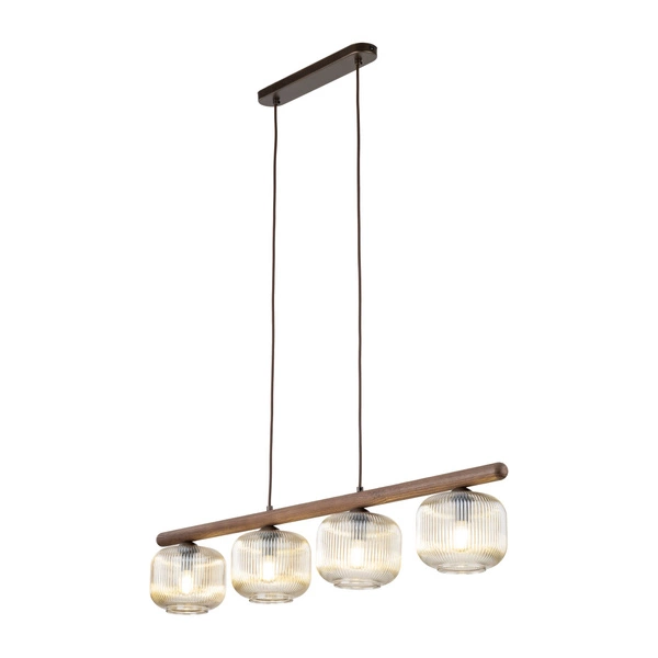 SALVIA BROWN LAMPA WISZACA 4XE14