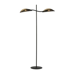 Lampa podłogowa Emibig LOTUS LP2 Czarny/GOLD 1106/LP2