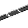 Slim Magnetic Track Czarny Łącznik Szyn Prosty