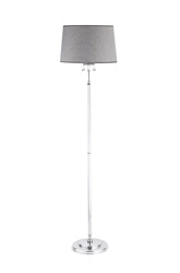 Klasyczna Lampa podłogowa EGIDA wys. 166cm 3xE27 15W IP20 | Chrom