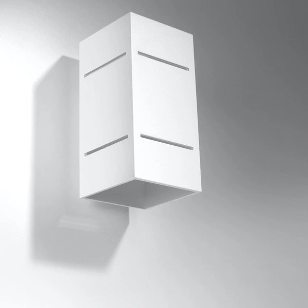 Kinkiet BLOCCO, Aluminium, Biały, G9 40W, SL.0477