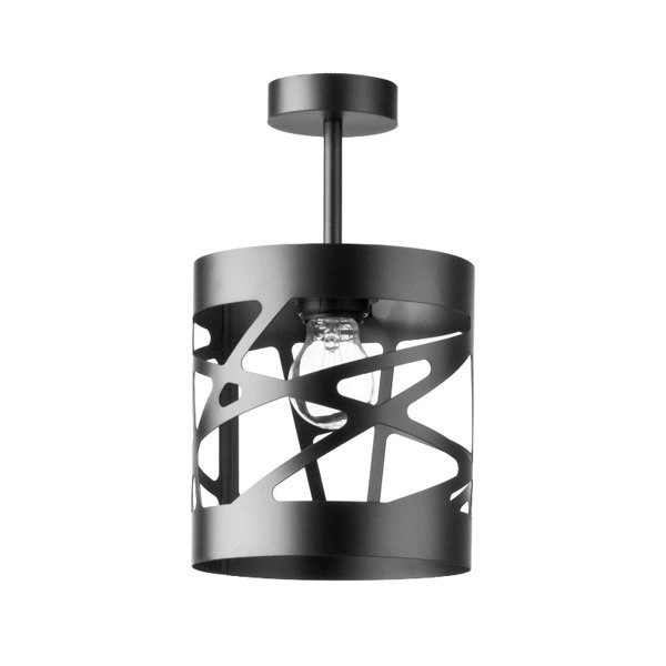 Lampa MODUŁ FREZ plafon czarna 17,5cm