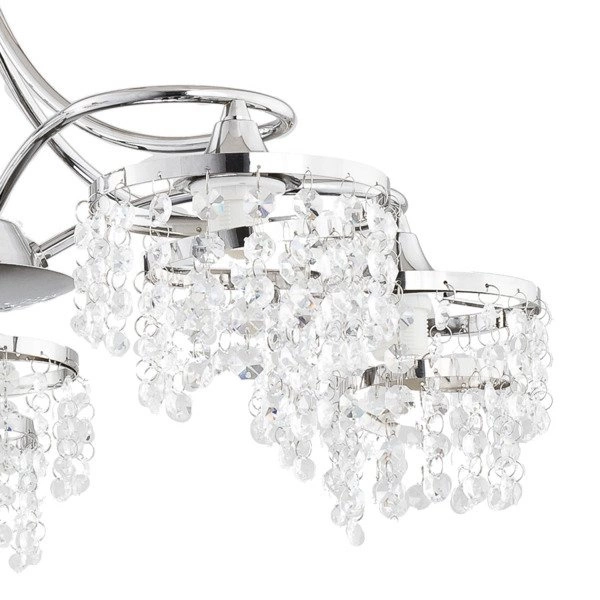 Lampa sufitowa ALFA KALIOPA CHROM 5xE14 58cm | 24455