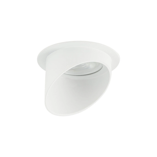 Lampa podtynkowa SOLTA szer. 7.5cm GU10 | biały 10492