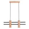 Lampa wisząca ALFA CZERIN DREWNIANA 2xGU10 60cm | 62531